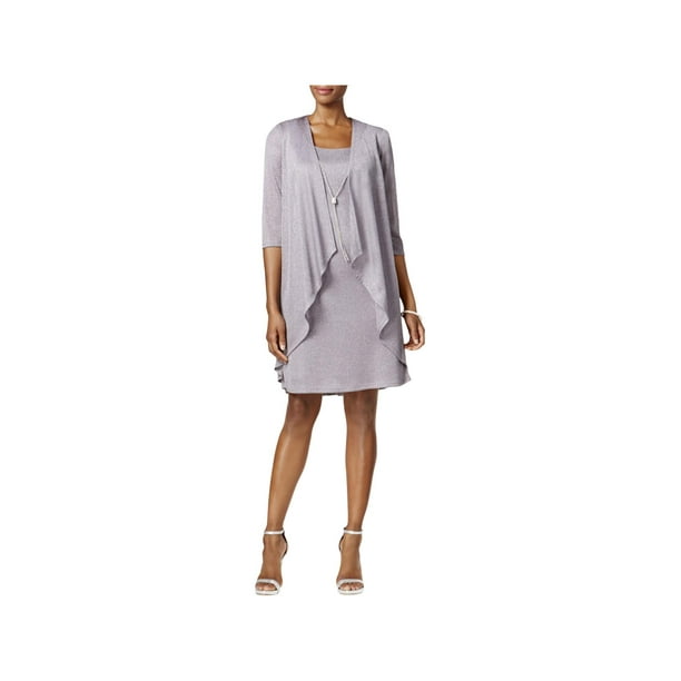 Download R&M Richards - R&M Richards Womens Metallic Mock Jacket ...