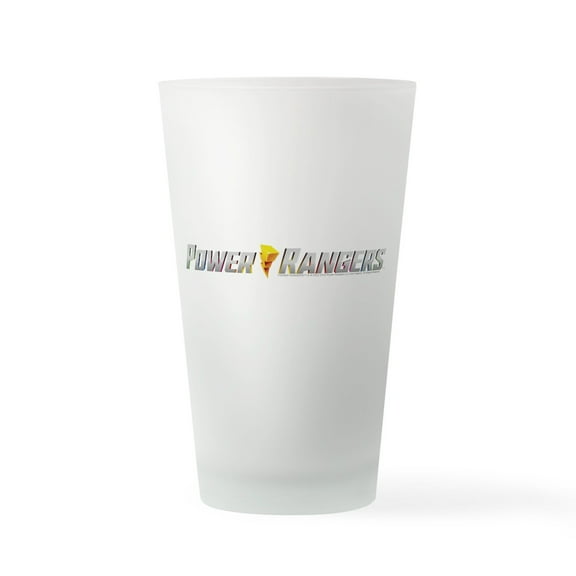 CafePress - Power Rangers Linear Logo - Pint Glass, Drinking Glass, 16 oz. CafePress