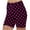 #2-Hot Pink, variant on Patlollav Pants Stretch Sports Shorts for Women'S High Waist Summer Color Block Printed Bottoms Beach Shorts
