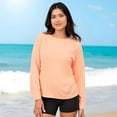 thumbnail image 3 of INGEAR Sun Shirt Beach Coverup for Women’s UPF 50+, Neon Coral, XL, 3 of 6