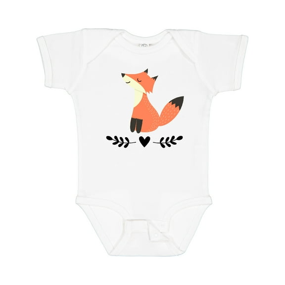 Inktastic Fox for Girls Woodland Animal Girls Baby Bodysuit