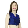 thumbnail image 6 of Phagun Dupion And Georgette Ready- Made Party Wear Designer Blouse Top, 6 of 6