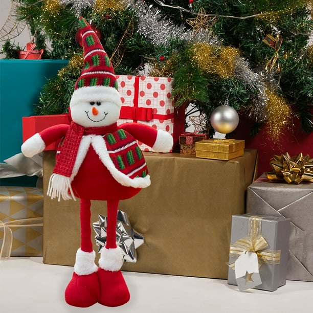 Figura Decorativa Navi Colors Muñeco de nieve con piernas Flexibles