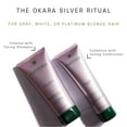 thumbnail image 6 of René Furterer OKARA SILVER Toning Conditioner - Purple Conditioner for Blonde, White, Grey & Silver Hair, 5.0  fl oz, 6 of 7