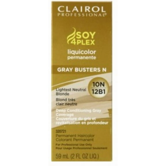 Clairol Professional Liquicolor 10N/12B1 Lightest Neutral Blonde, 2 oz (Pack of 2)