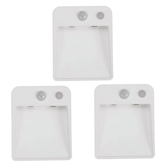 3X Night Light Motion Sensor Bedside Lamp Home Indoor Lighting 1 LED Wireless Passway Corridor Toilet Emergency Light