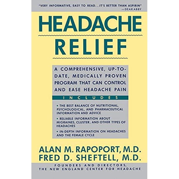 Pre-Owned Headache Relief (Paperback) 0671748033 9780671748036