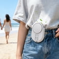 thumbnail image 4 of weibbin Portable Hanging Neck Fan USB Desktop Fan For Outdoor Worksite Hands Free Adjustable Wind Speed 4.88x3.34in, 4 of 6