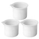 thumbnail image 1 of 3 tazas medidoras de silicona con escala para hornear resina epoxi, reutilizables, de 50 ml, 1 of 8