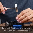 thumbnail image 4 of Adjuster Hammer Watch Repairing Tool, Portable Watchband Remover, For Woodworking Handcraft Toys Watchmaker, 4 of 8
