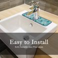 thumbnail image 7 of SKYSONIC Faucet Absorbent Mat 4 Pcs Fir Trees Snowflakes Kitchen Faucet Splash Catcher Washable Counter Drying Pads Behind Faucet for Kitchen Bathroom, 7 of 7