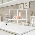 thumbnail image 3 of WHAMVOX Small Corner Shelf for Bathroom Acrylic Space-saving 1 Set, 3 of 7