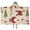 Beige Christmas Santa-1, variant on White Christmas Tree Pattern Hooded Bath Towel，50"x30" for Ages 3 To 12 Kids, Quick Dry Lightweight Soft Microfiber Hood Beach Towel Cover Up for Kids