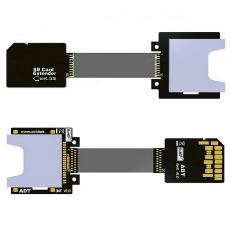 Chenyang CY SD Male Extender to SD Card Female Extension Cable Adapter Flexible SD/SDHC/SDXC UHS-III UHS-3 Cable