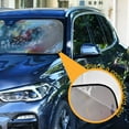 thumbnail image 4 of Horse Colorful Automotive Front Car Windshield Sun Shade Reflector Foldable for Front Fit for Cars Truck SUVs, 4 of 8