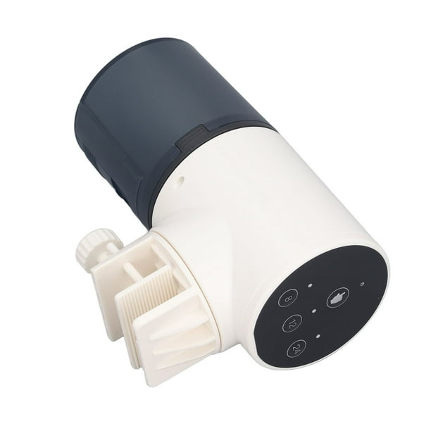 Alimentador Automático De Peces Para Acuario, Temporizador Ajustable, Dispensador De Alimento Para Peces, Fijación Adhesiva Inteligente Para Pecera