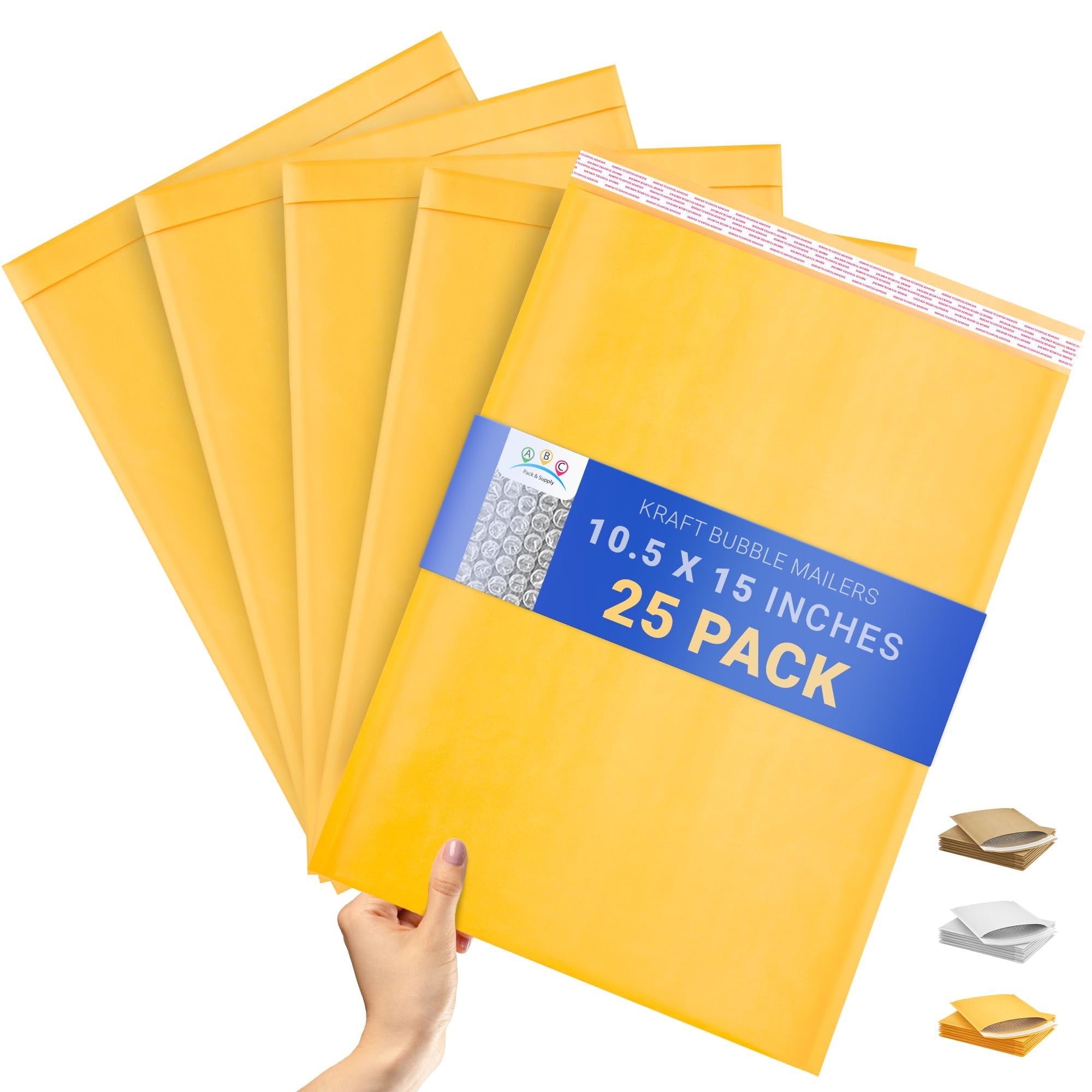 10 Pack Padded Envelopes A5 Bubble Mailers 6 50x8 66 | Seychelles