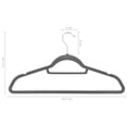 thumbnail image 4 of vidaXL Clothes Hanger Set Coat Hanger Clothes Organizer Rack Anti-slip Velvet, 4 of 55