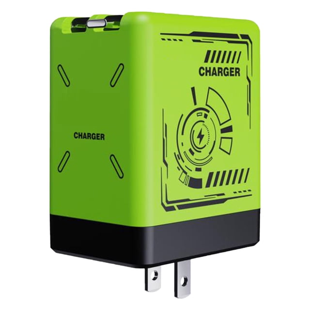 120W Retractable Wall Charger Universal Fast Power Adapter Foldable Plug Compact Design High Speed Smartphone Charging Solution