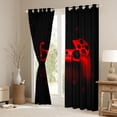 thumbnail image 3 of Games Room Darkening Curtain Red Gaming Console Window Curtain For Bedroom Video Game Gamepad Window Curtain Teens Hipster Gamer Game Controller Not Blackout Drapes,52"Wx96"L, 3 of 6
