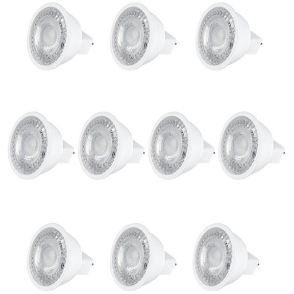 Pack de 10 Focos MR16 LED Aksi 3w Luz Blanca Base Gu5.3