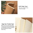 thumbnail image 7 of Lined Journal Notebook, A5 Spiral Notebook Hardcover Writing Notebook 8.26×5.51in 1 Piece, Lake Blue 50-Sheet Notebook for Journaling & Ideas, 7 of 7