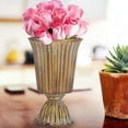 thumbnail image 2 of 2Pcs Iron Wrought Vases Artificial Flower Containers Office Desktop Decorations, 2 of 5