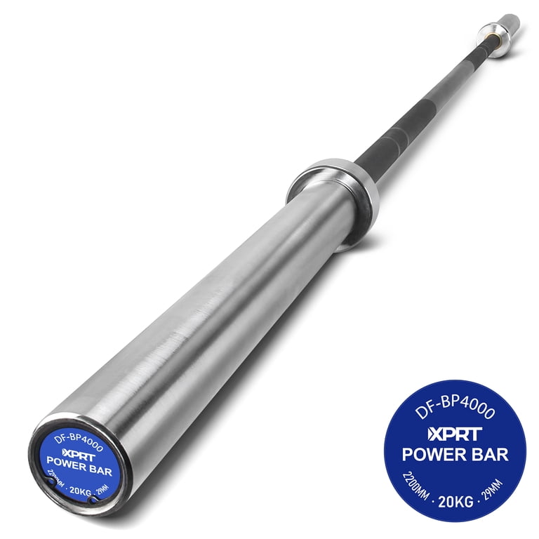 XPRT Fitness 20kg Olympic Power Bar, 1500lb Rated photo 1