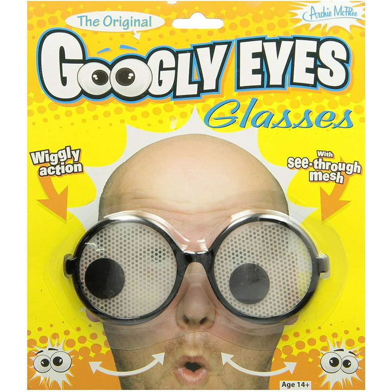 ZAKVOOR 10 Pieces Funny Googly Eyes Glasses Novelty Shaking Giant Googly  Eyes