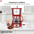 thumbnail image 2 of Bogner Cafetera Digital De Goteo Capacidad De 12 Tazas BDCM12R, 2 of 9