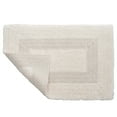 thumbnail image 3 of Somerset Home 2-Piece Machine Washable Cotton Bathroom Mat Set (Ivory), 3 of 4