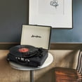 thumbnail image 5 of ByronStatics Bluetooth Record Player, Portable Turntables Player, Replacement Needle, 3 Speed, Black, 5 of 7