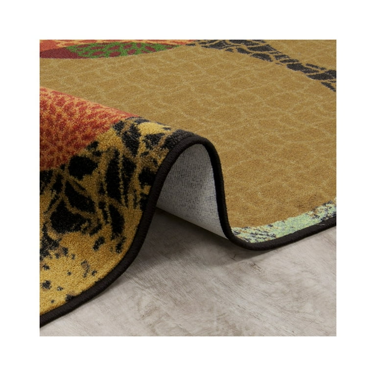 Joy Carpets Fishers of Men 5 x 8 Multi-color Oval Indoor Kids Area Rug Joy Carpets Fishers of Men 5 x 8 Multi-color Oval Indoor Kids Area Rug