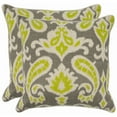 thumbnail image 2 of Safavieh Brian 18" Decorative Pillows in Desert Brown (Set of 2), 2 of 4