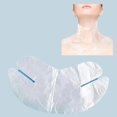 thumbnail image 1 of WZLL.SLSP Mascarilla de plástico para el cuello de 100 hojas, mascarilla facial desechable para el cuello, se bloquea en agua e hidrata persistentemente, 1 of 3