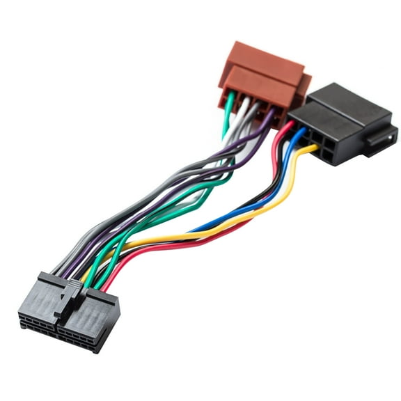 ISO Port Adapter for Autoradio 20 Pin, High Quality for Car Audio System Upgrades Adapter