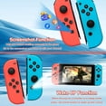 thumbnail image 5 of Controlador JoyPad para Nintendo Switch Rojo y Azul - Compatible, Vibración Dual y Control de Movimiento, 5 of 5
