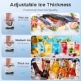 thumbnail image 5 of OSTBA Commercial Ice Maker, 100 LBS/24H Ice Machine, Under Counter & Freestanding Automatic Ice Maker, Self-Cleaning, LCD Display, ETL Certified for Bar, Restaurant & Commercial Use, 5 of 7