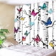 thumbnail image 3 of Tapiz de impresión 3D para colgar en la pared, decoración de fondo en pulgadas Mariposas, 3 of 6