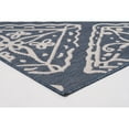 thumbnail image 4 of GAD Jule Premium Geometric Indoor Outdoor Area Rug DENIM BLUE 5'3" X 7'7" Geometric Stain Resistant 5' x 8' Outdoor Patio Rectangle, 4 of 5