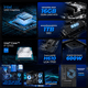thumbnail image 3 of Computadora Escritorio Completa Xtreme PC Gaming Intel Core i7 12700 16GB SSD 1TB Monitor Curvo 27 100Hz WIFI Black juegos casuales, trabajo y estudio, 3 of 6