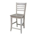 thumbnail image 3 of International Concepts Ladderback Counterheight Stool, 24" Seat Height, 3 of 9