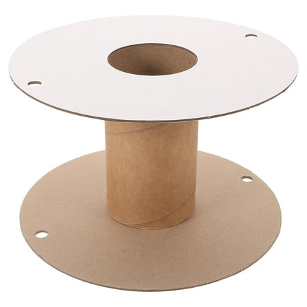 Hytrove Wire Rope Reel Cord Reel Brown Paper 1Pcs