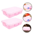 thumbnail image 4 of WEUVEB 2Pcs Plastic Sand Tray with Lid Portable Sandbox with Handle for Home Use, 4 of 8