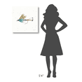 thumbnail image 4 of Global Gallery's 'Gone Fishin V' By Elyse DeNeige Stretched Canvas Wall Art, 4 of 4