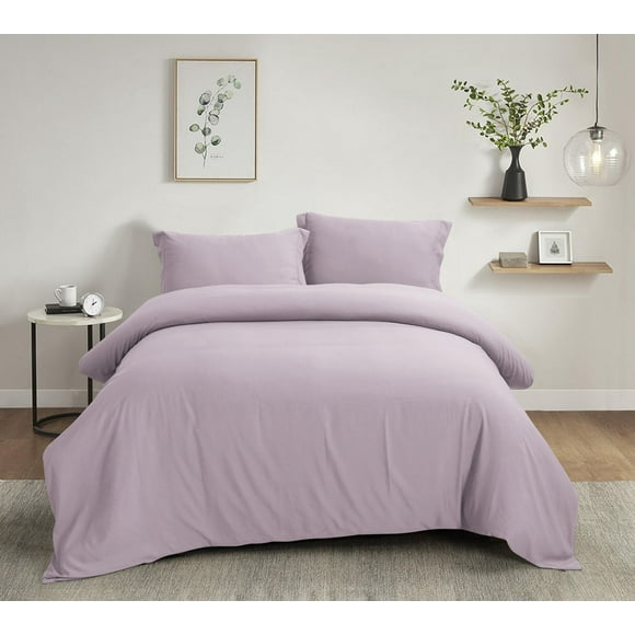 Ultra Soft Solid Duvet Cover Set