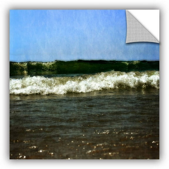 ArtWall Kevin Calkins "Waves Crash "ArtAppealz Removable Wall Art