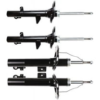 CCIYU 4 x Front Rear Struts Shock Absorbers Fit for 1996 1997 1998 1999 2000 2001 2002 2003 2004 2005 2006 2007 for Ford Taurus,1996-2005 for Mercury Sable 334292 71615 334293 334169 71616