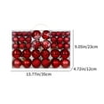 thumbnail image 3 of Twfbrm 100Pcs Christmas Balls Electroplated Plastic Christmas Decorations Shatterproof Home Holiday Party Christmas Decor Hanging Christmas Tree Ornaments, 3 of 6