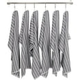 thumbnail image 3 of KAF Home Terry Kitchen Hand Towels, 430 GSM Cotton, 16” x 28”, Black, 6-Pack, 3 of 7